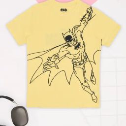 Pantaloons Junior Boys Yellow T-Shirt-picture-40