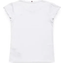 Tommy Hilfiger White Slim Fit T-Shirt image 2