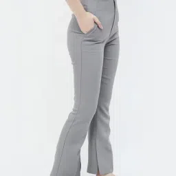 Code by Lifestyle Grey Relaxed Fit Pants image 3