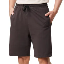 The Souled Store Brown Regular Fit Shorts image 1