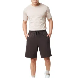 The Souled Store Brown Regular Fit Shorts image 3