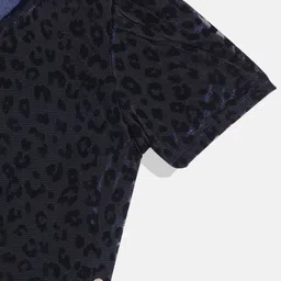 Allen Solly Junior Girls Self Design Fit & Flare Dress image 5