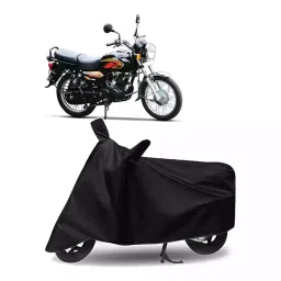 Auto Pearl Bike Cover for TVS Max 4R (Black)-picture-18