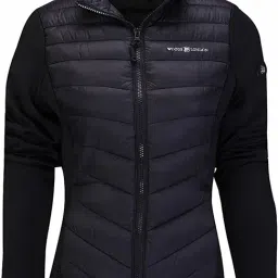 Woods Black Regular Fit Jacket-image-21