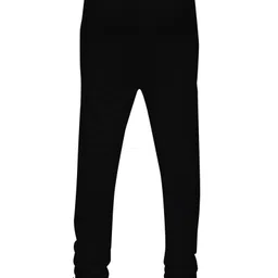 3PIN Full Length Solid Leggings - Black image 3