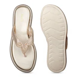 Inc 5 Women Embellished T-Strap Flats with Bows image 5