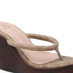 Carlton London Embellished Party Wedge Sandals image 3