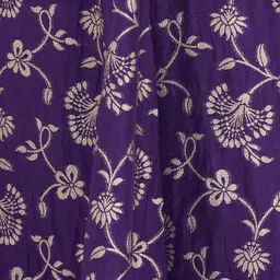 Virgio Women Plus Size Brocade Maxi Flared Skirts With Godets image 3