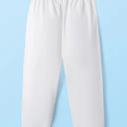 Babyhug Cotton Woven Full Sleeves Solid Colour Kurta Pajama Set - Red image 5