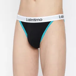 La Intimo Multicolored Comfort Fit Briefs - Pack Of 6 image 3