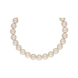 Sri Jagdamba Pearls White & Golden Alloy Necklace-picture-16