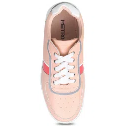 Metro Women's Peach Sneakers image 3