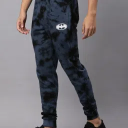 Free Authority Grey Regular Fit Batman Printed Joggers image 1