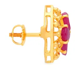 Malabar Gold and Diamonds 22k Gold Earrings for Women image 4