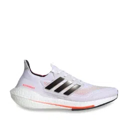 Adidas Men's ULTRABOOST 21 Off White Running Shoes-image-92