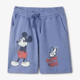 The Souled Store Boys Blue Cotton Character Based Disney Shorts-picture-45