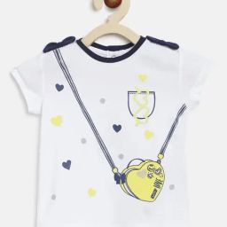 Chicco Kids White Printed Top-picture-7