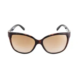 Opium Brown UV Protection Oval Sunglasses for Women-image-21
