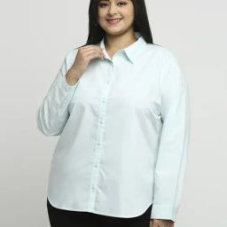 Style Quotient Blue Cotton Regular Fit Shirt-picture-33