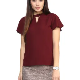 Rare Red Regular Fit Top image 1