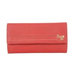 Baggit Red Small Tri-Fold Wallet for Women image 1