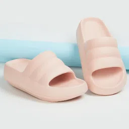 Ginger by Lifestyle Women's Pink Slides image 1