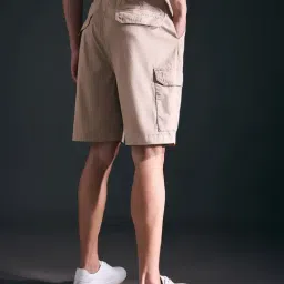 Pepe Jeans Brown Regular Fit Cargo Shorts image 2
