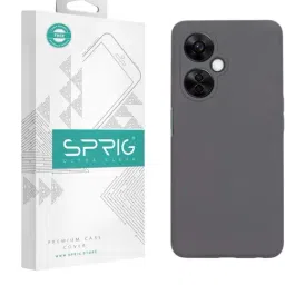 Sprig Liquid Silicone Back Cover for Oneplus Nord CE 3 Lite 5G (Grey)-picture-25