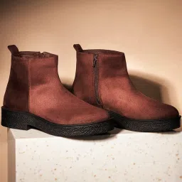 Inc.5 Women's Brown Casual Booties image 1