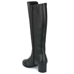 Delize Women's Black Casual Booties image 4