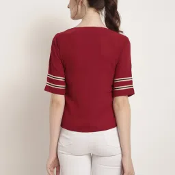 Rare Red Striped Top image 2