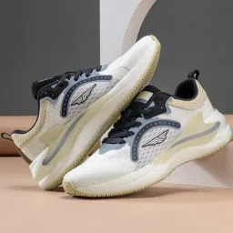 Red Tape Men's Drift + White & Beige Running Shoes image 1