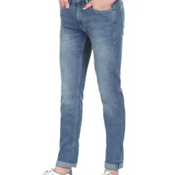 U.S. Polo Assn. Blue Cotton Skinny Fit Jeans image 3