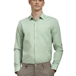 Louis Philippe Green Slim Fit Shirt image 1
