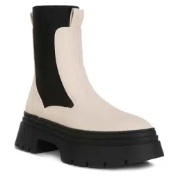 London Rag Women's Beige Casual Booties image 2