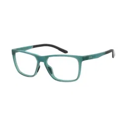 UNDER ARMOUR Teal Rectangular Eye Frames for Men-image-7