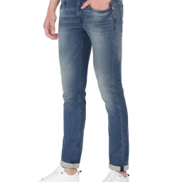 U.S. Polo Assn. Blue Cotton Skinny Fit Jeans image 3