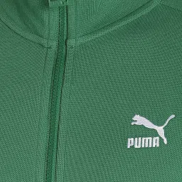 Puma Green Cotton Regular Fit Jacket image 5