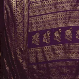 KALINI Woven Design Pure Georgette Saree image 5