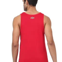 Jack & Jones Red Graphic Print Vests image 2