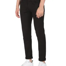 U.S. Polo Assn. Black Cotton Slim Fit Jeans image 3