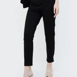 Code by Lifestyle Black Relaxed Fit Pants-picture-2
