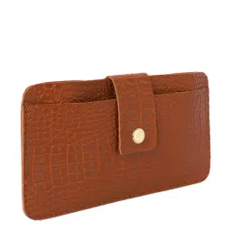 Bagsy Malone Croco Tan Animal Effect Small Wallet image 4