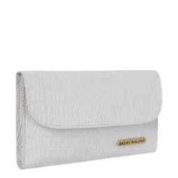 Bagsy Malone Croco White Animal Effect Small Wallet image 4
