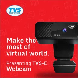 TVSE WC 103 Full HD 1080p Webcam (Black) image 2