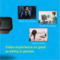 TVSE WC 103 Full HD 1080p Webcam (Black) image 3