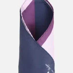Louis Philippe Purple Color Block Pocket Square-image-42