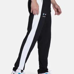 Puma Black Slim Fit Striped Trackpants image 4