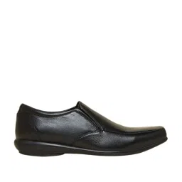 Metro Men's Black Formal Slip-Ons image 1