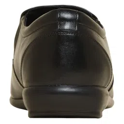 Metro Men's Black Formal Slip-Ons image 3